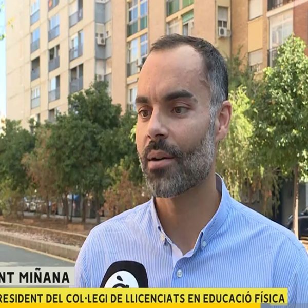 Intervención del Vicepresidente del COLEF CV en À Punt Mèdia