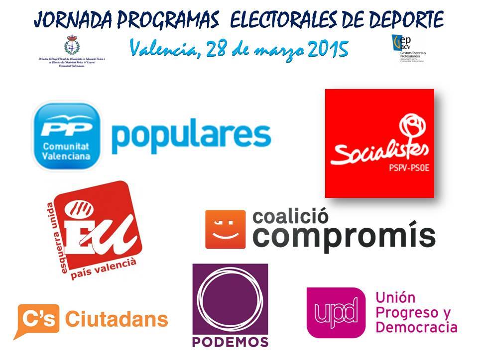Jornada sobre Programas Electorales del Deporte: Elecciones 2015